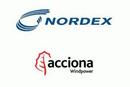 Logo Nordex Group in Wiedemar